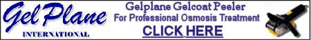 Visit The Gelplane Website, manufacture of the World's Leading Gelcoat Peeler for Professional Osmosis Treatment