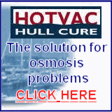 Hotvac Hull Cure - The innovative patented new process and solution for osmosis problems in all boats and yachts.
